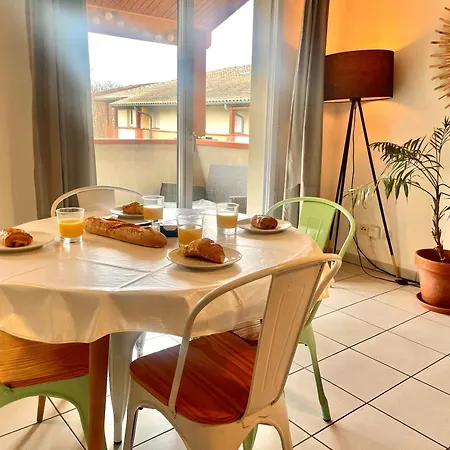 New T2calme Tennis Airbusspace Cite De L'espace Appartement Toulouse